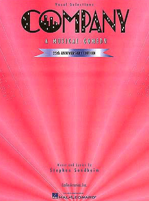 Company 25th Anniversary Edition Piano/Vocal Selections Songbook 